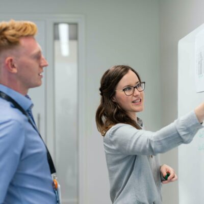 adult learner in College classroom