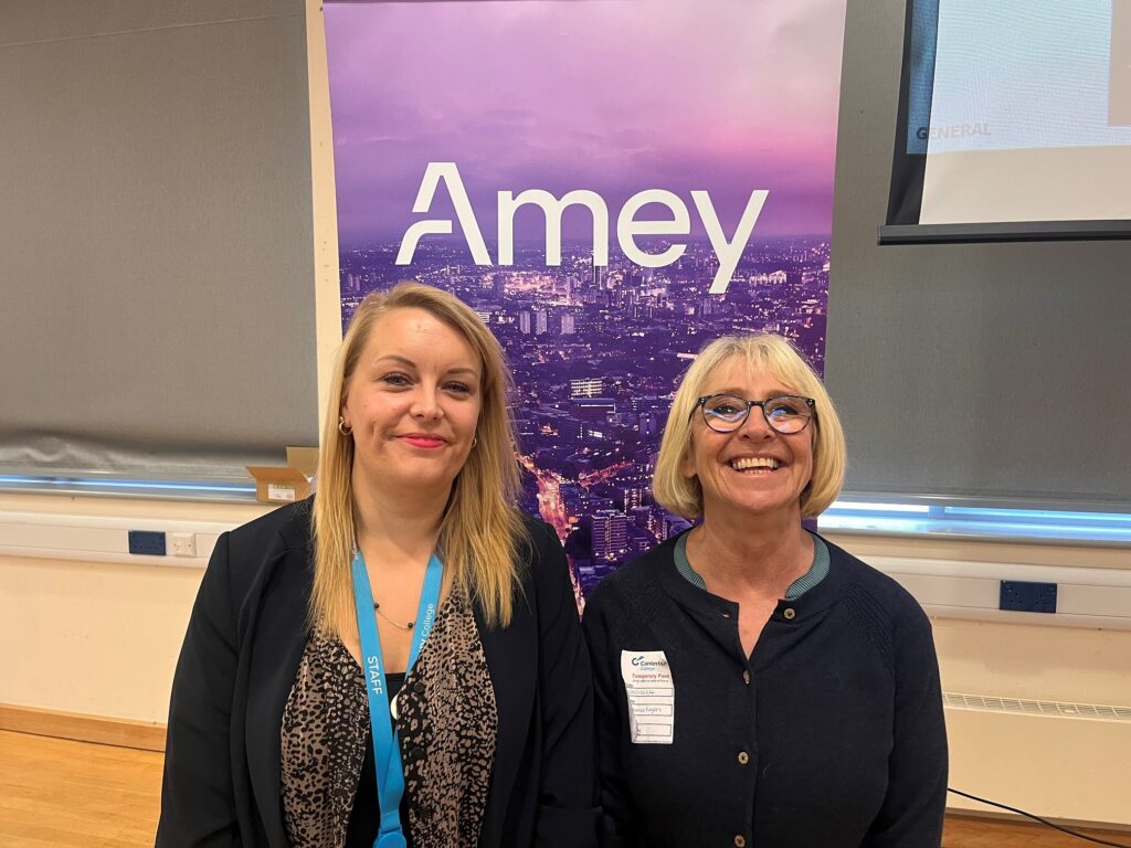 Louise and Melanie at the Amey Cup Challenge 24