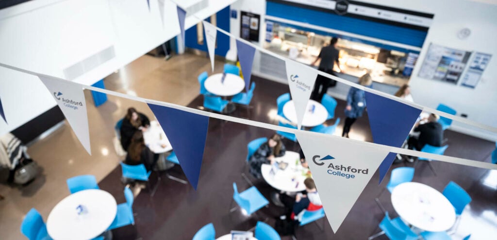 Refecotry at Ashford College