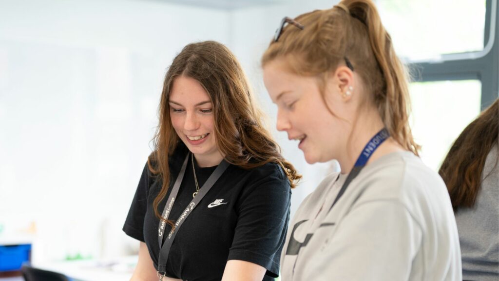 Education and Early Years students working