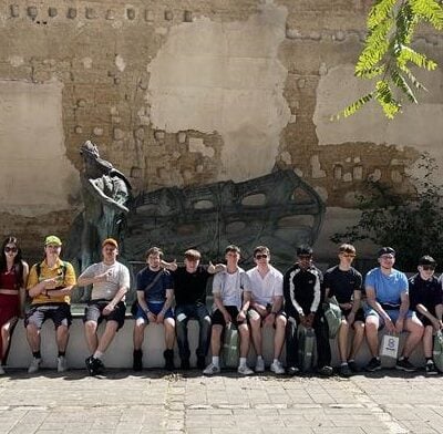a group of electrical students