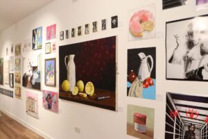 Art in gallery