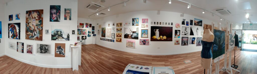 Panorama of Art Gallery