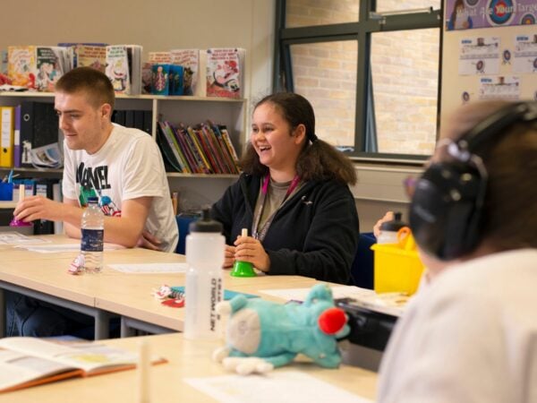 Group of Foundation and Inclusive Learning students in the classroom