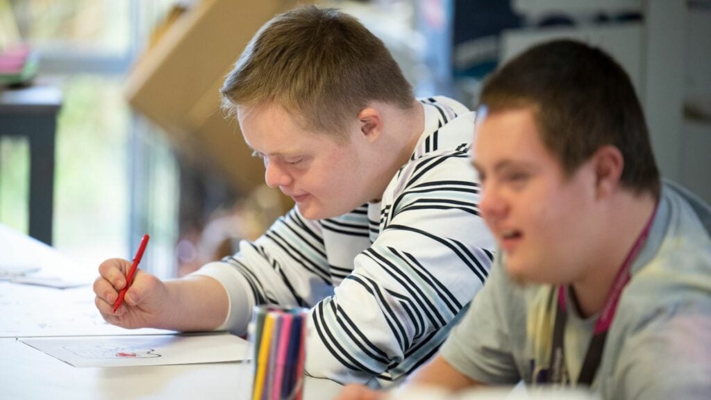 Foundation and Inclusive Learning students in classroom