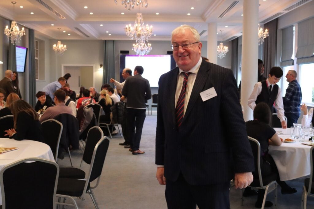 David Foley at the Youth Leadership Summit at EKC Broadstairs College