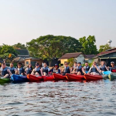 EKC Broadstairs College students explore Thailand in kayaks