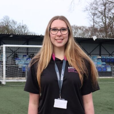 sports student at EKC Broadstairs College
