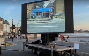 Media students premiere film on Margate steps