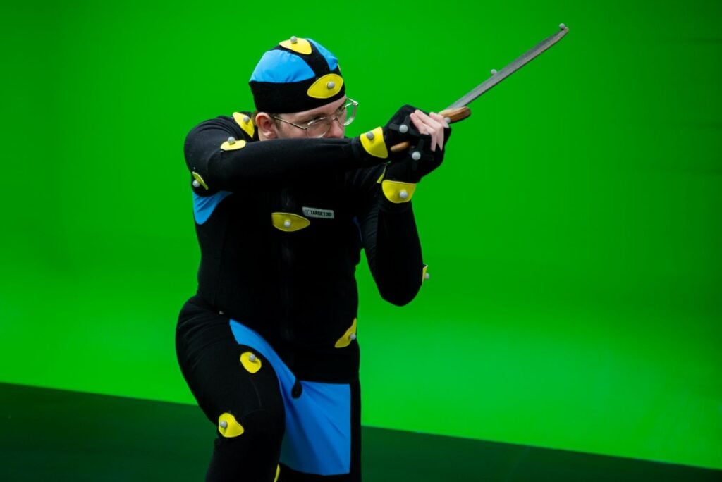 Motion capture studio at Margate Digital Campus