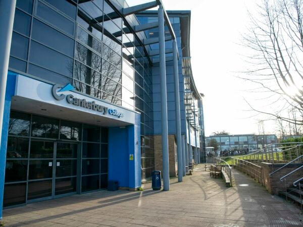 Cantrbury college main entrance