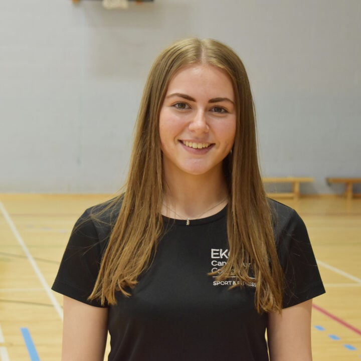 Level 3 Sports Coaching student at EKC Canterbury College