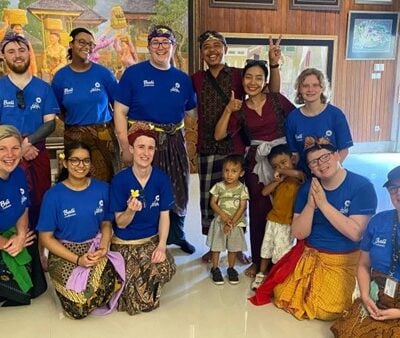 students in bali