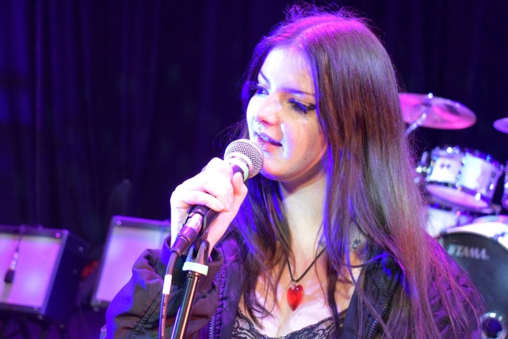 music student alumnus performs