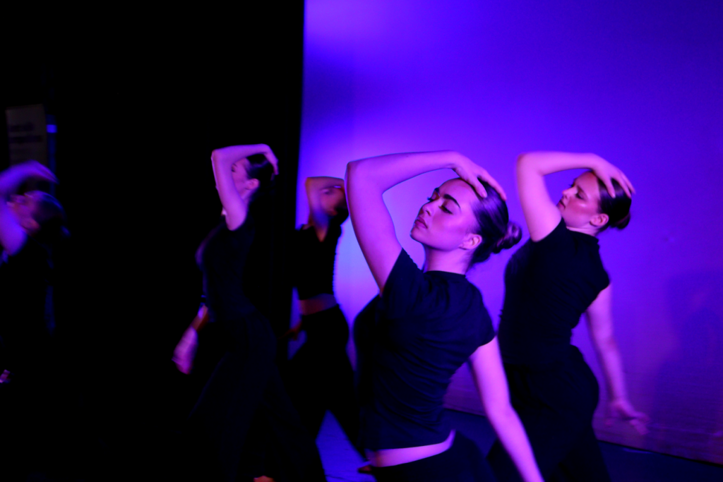 Dancers during performance