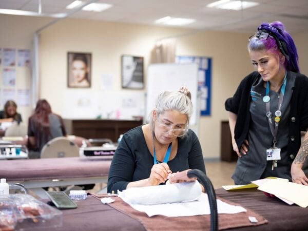 Hair and Beauty adult learner