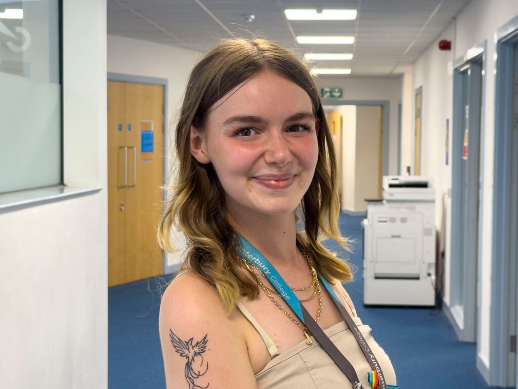 SU President at EKC Canterbury College