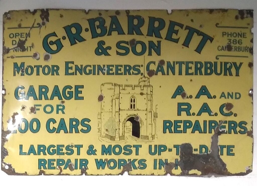 Barretts sign