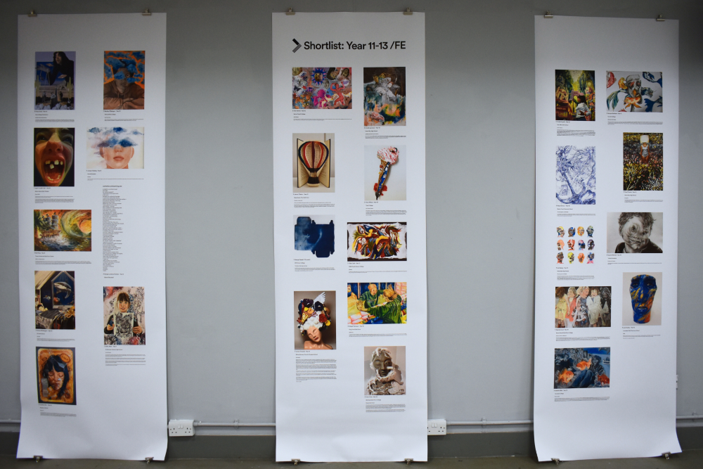 Photo of art work that has been shortlisted for competition