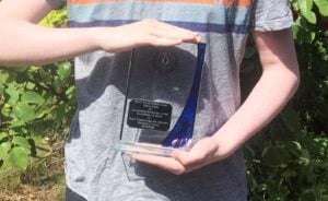 Student wins Young Persons Award