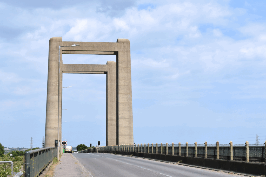 Kingsferry bridge in Sheppey