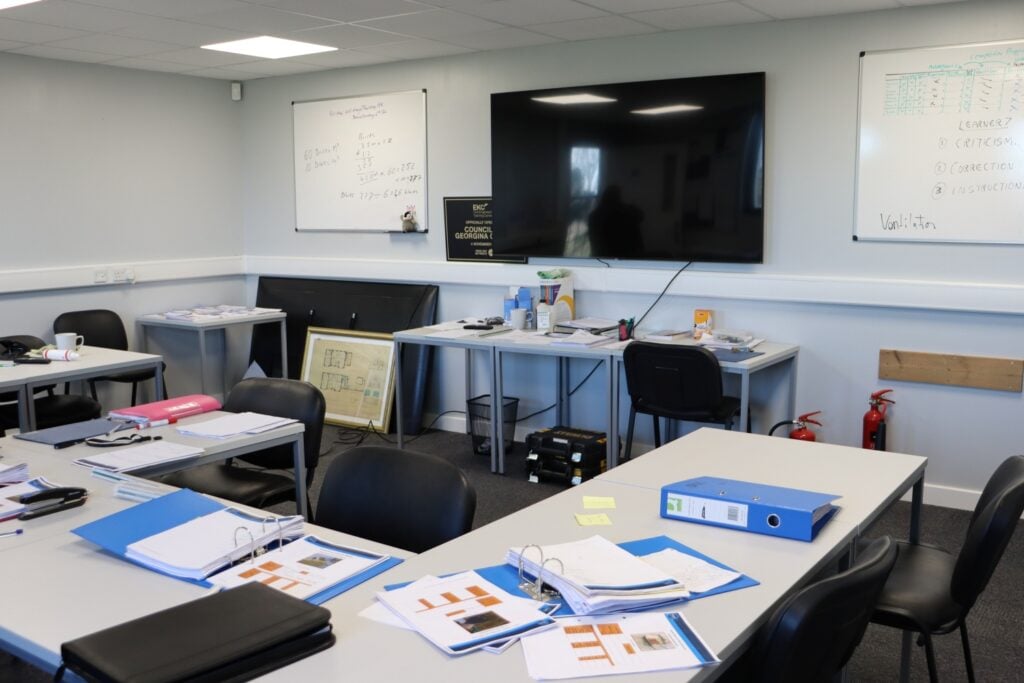 photo of classroom at EKC Training