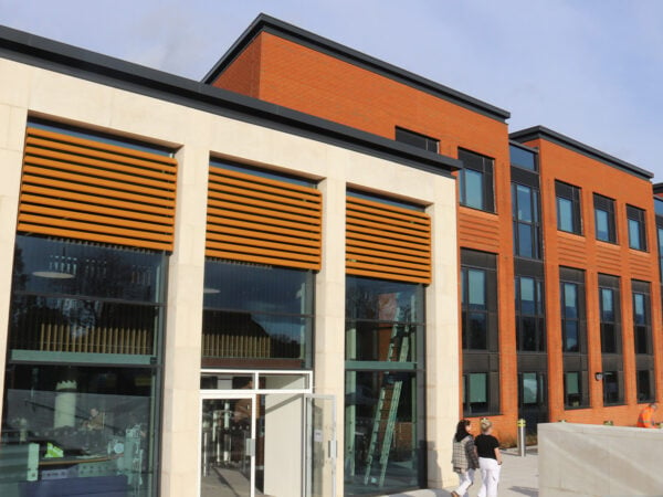 Front of the EKC Folkestone College campus