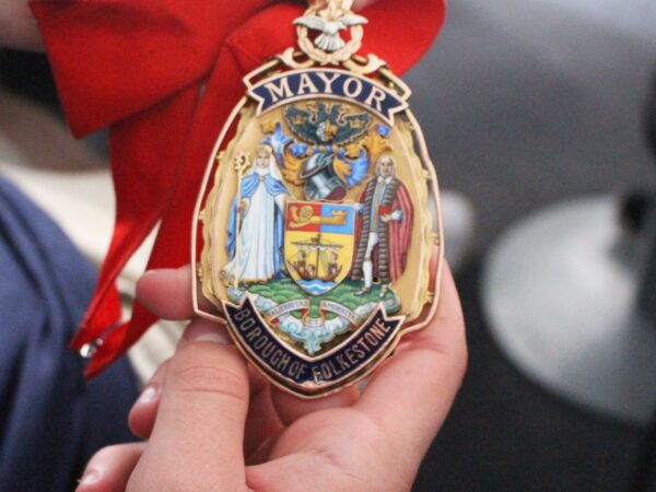 The Folkestone Mayor Badge of Office.