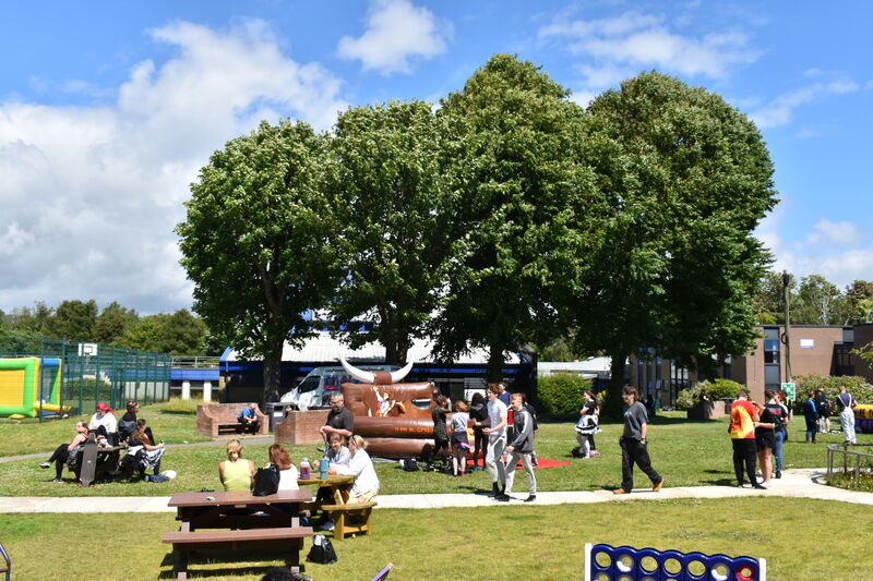 a photo of outside space at EKC Folkestone College