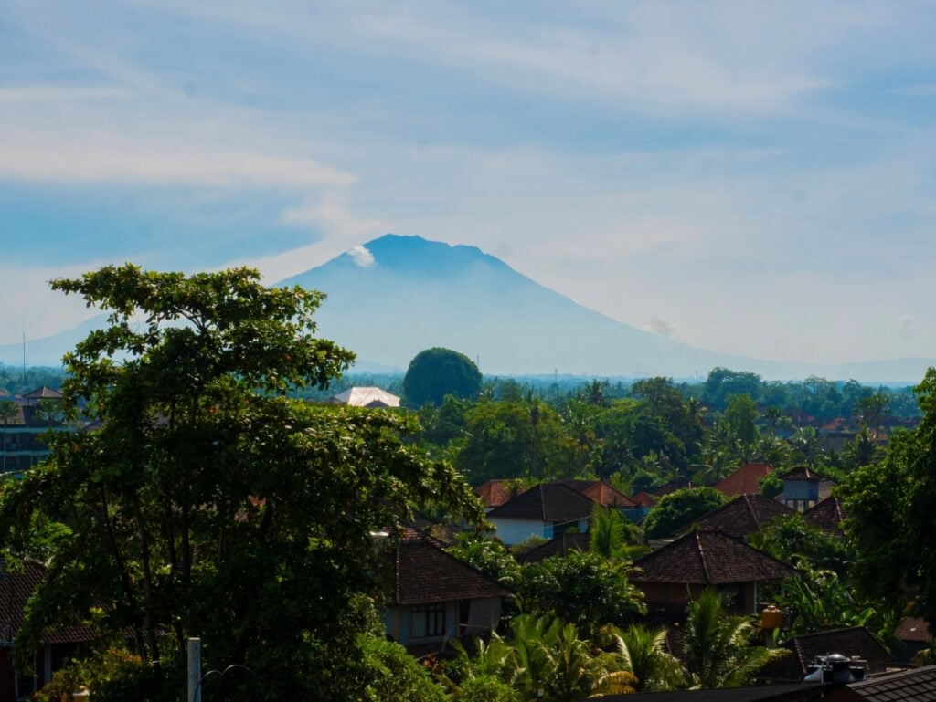 mountains in bali