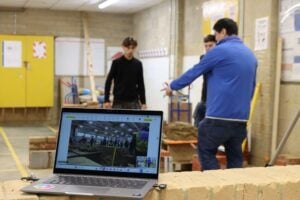 immersive workshop at EKC Folkestone College